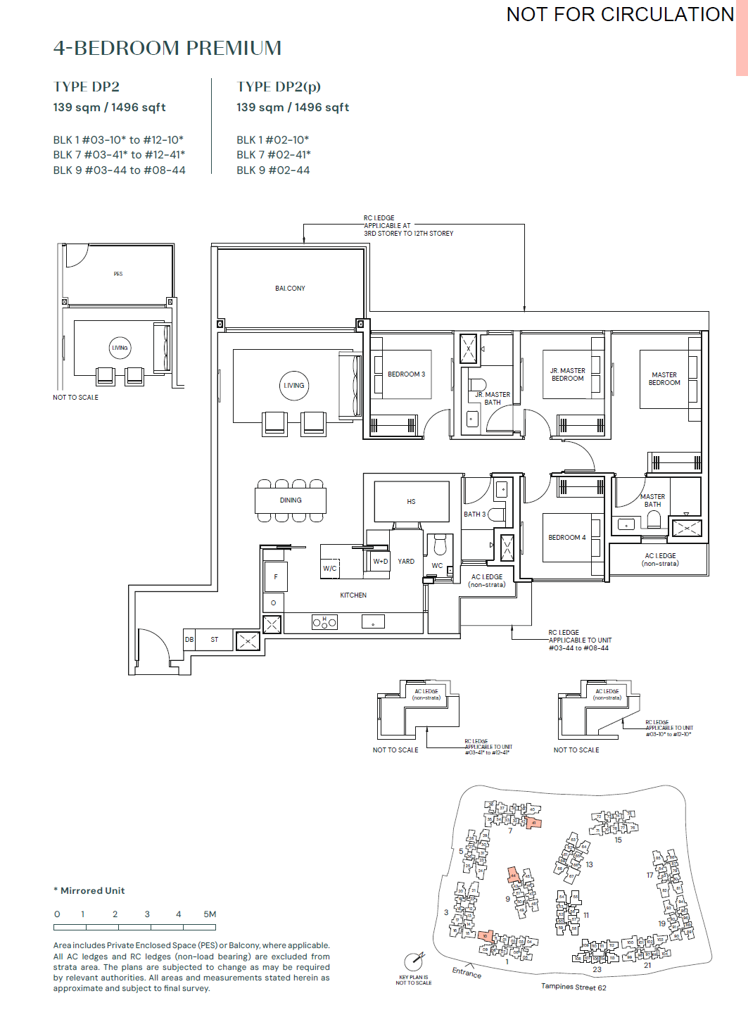 4 BEDROOM PREMIUM — DP2(p)