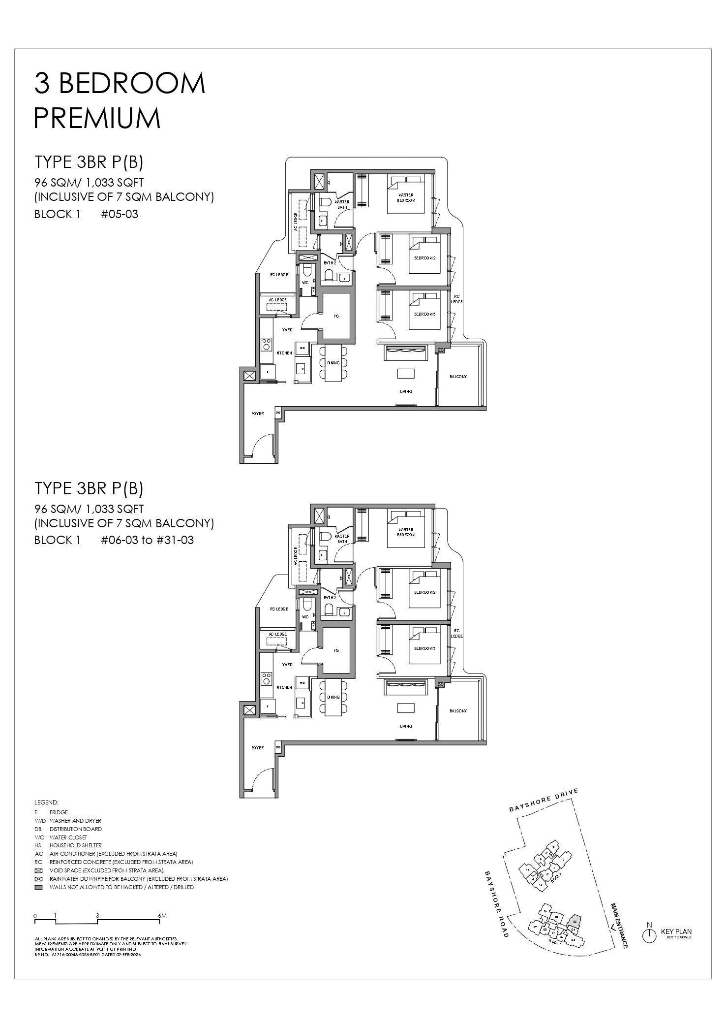 3 BEDROOM PREMIUM — 3BR_P(B)