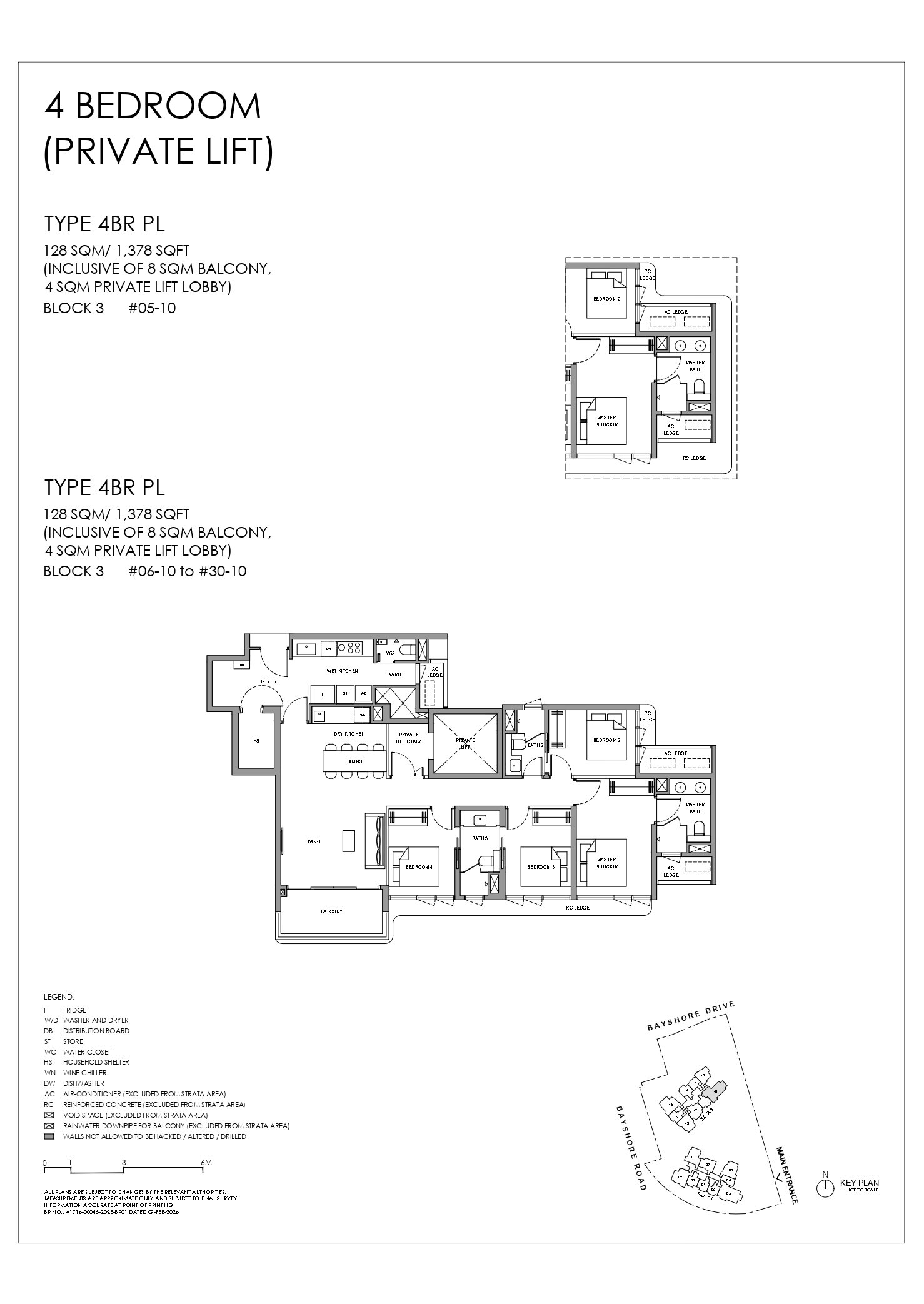 4 BEDROOM (PRIVATE LIFT) — 4BR_PL