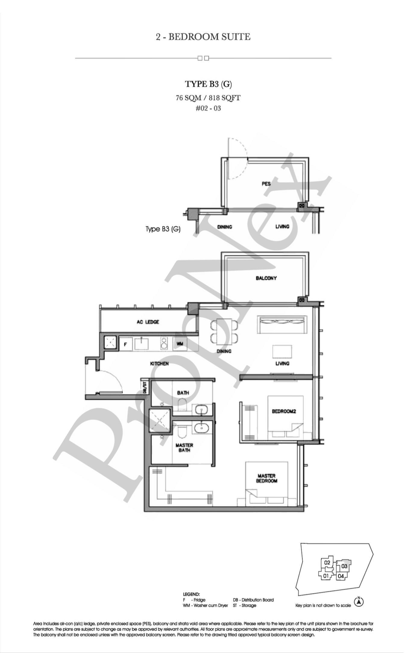 Grange 1866 – 2-BEDROOM B3 (G)