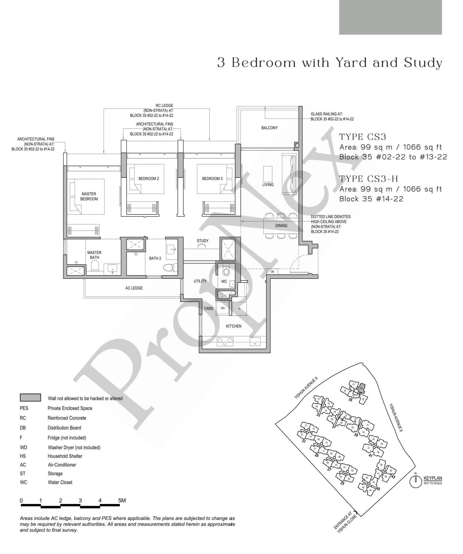 North Gaia – 3 BEDROOM+YARD+STUDY CS3