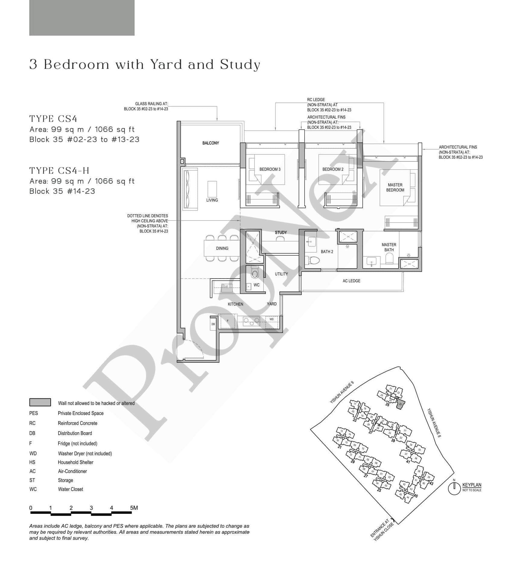 North Gaia – 3 BEDROOM+YARD+STUDY CS4