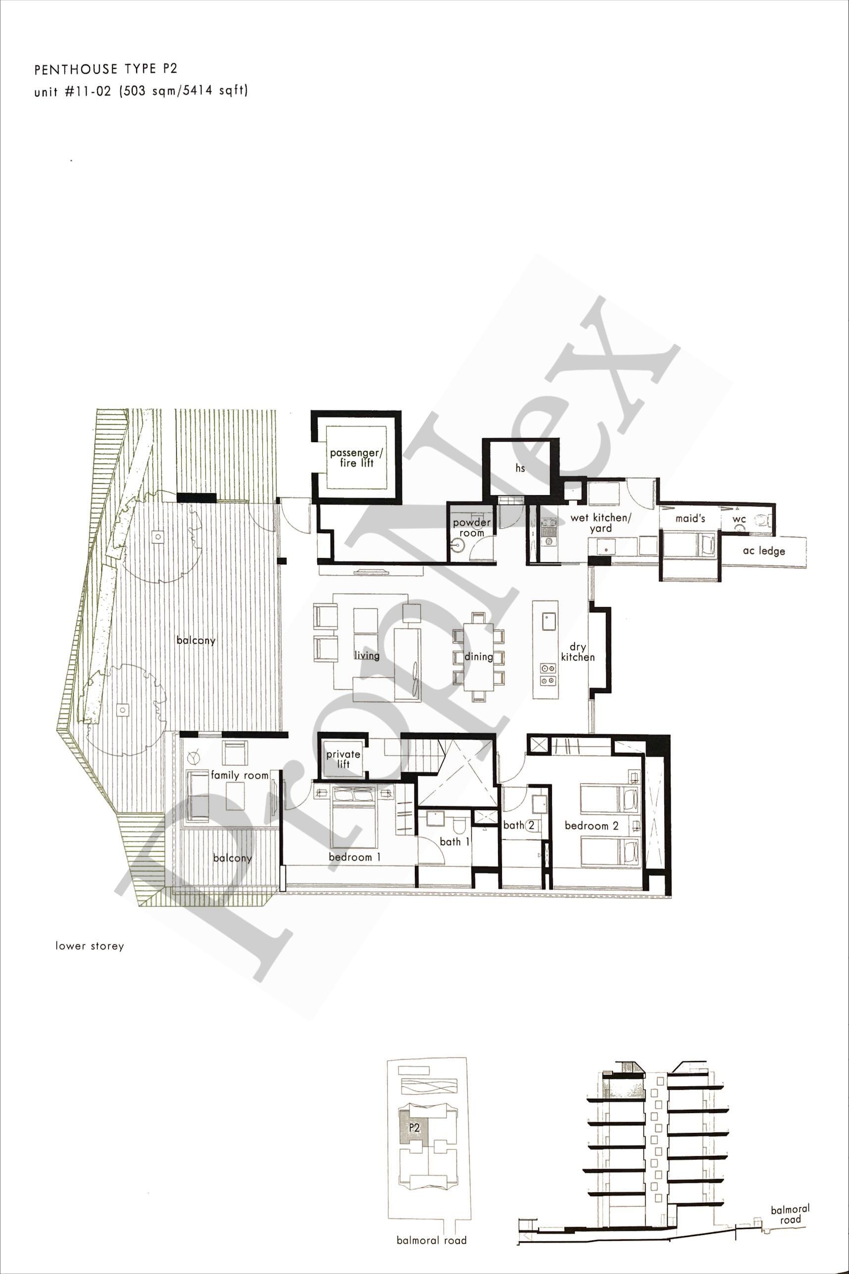 The Oliv – 4-BEDROOM + Penthouse P2