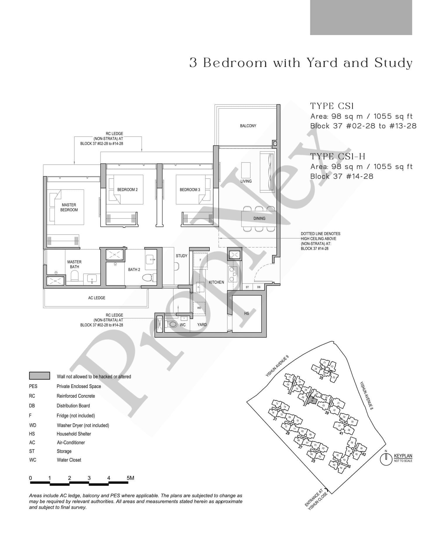North Gaia – 3 BEDROOM+YARD+STUDY CS1-H