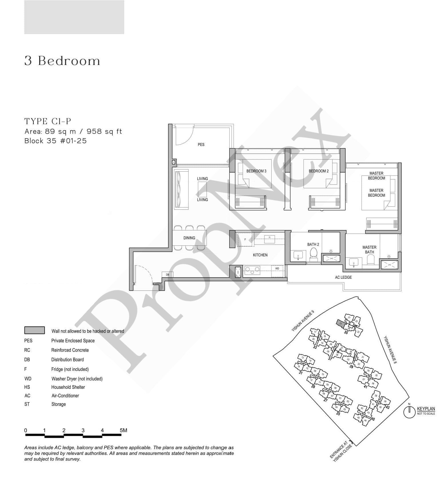 North Gaia – 3 BEDROOM C1-P