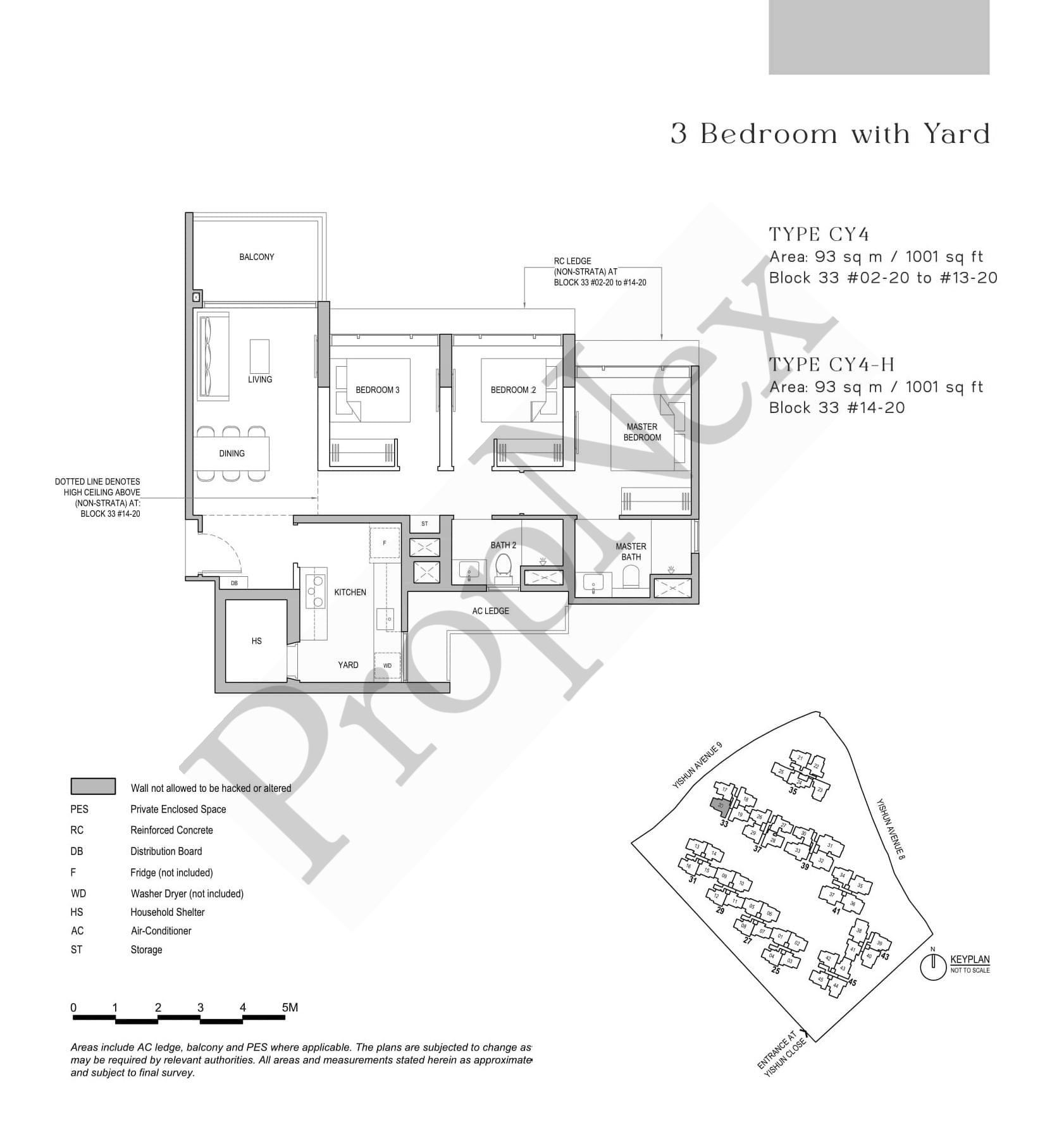 North Gaia – 3 BEDROOM + YARD CY4