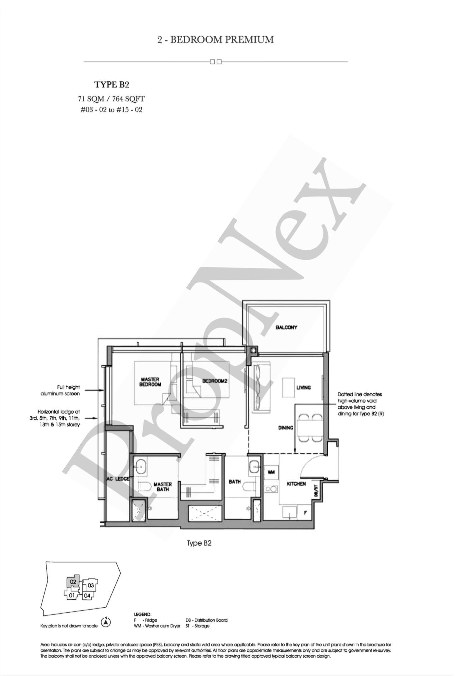 Grange 1866 – 2 Bedroom Premium B2