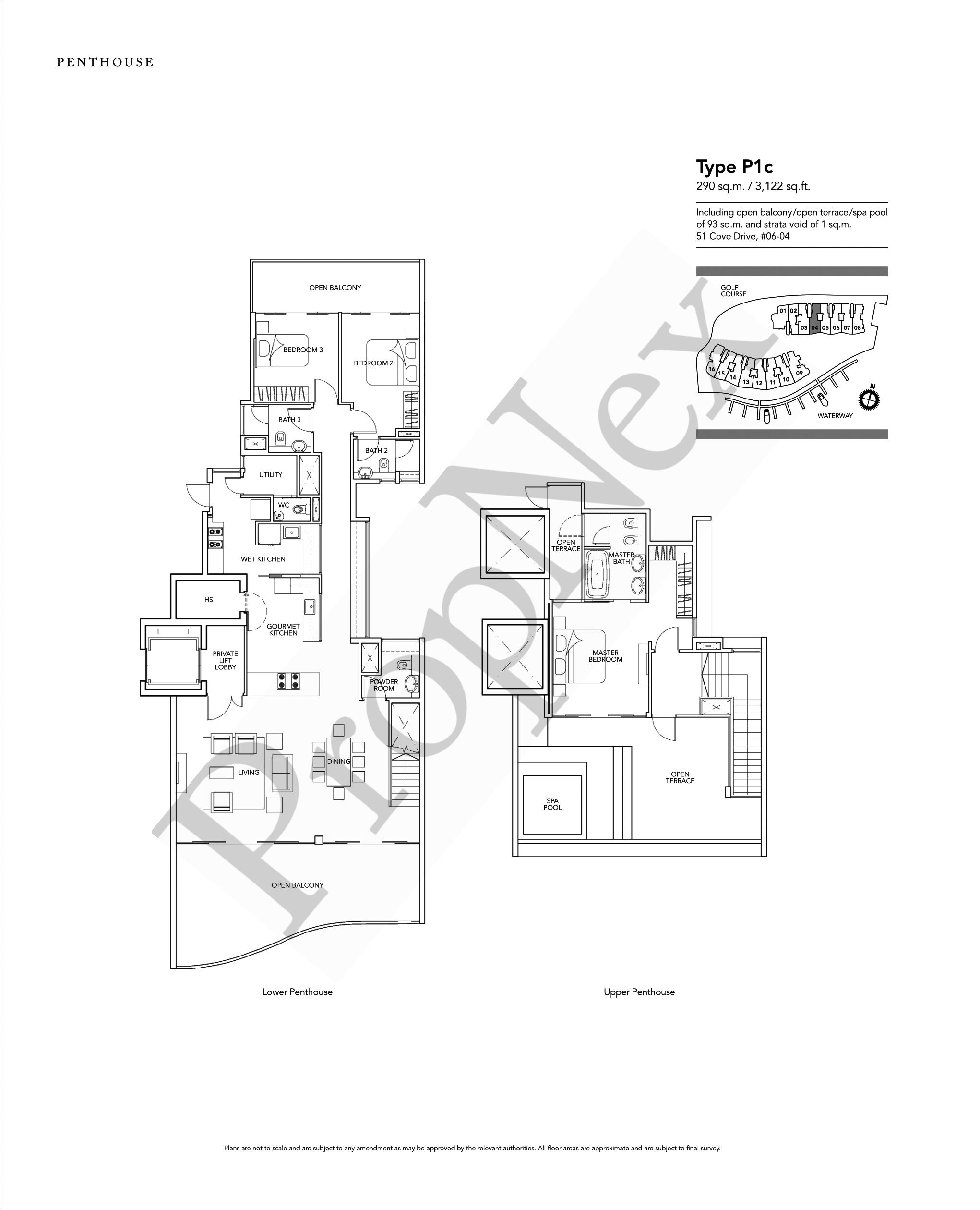 Turquoise – Penthouse P1c