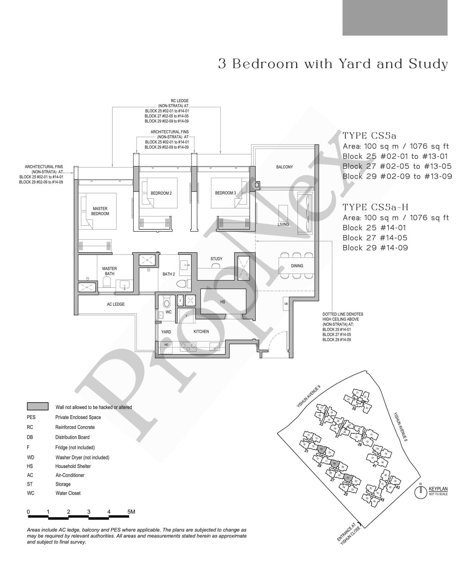 North Gaia – 3 BEDROOM+YARD+STUDY CS5a