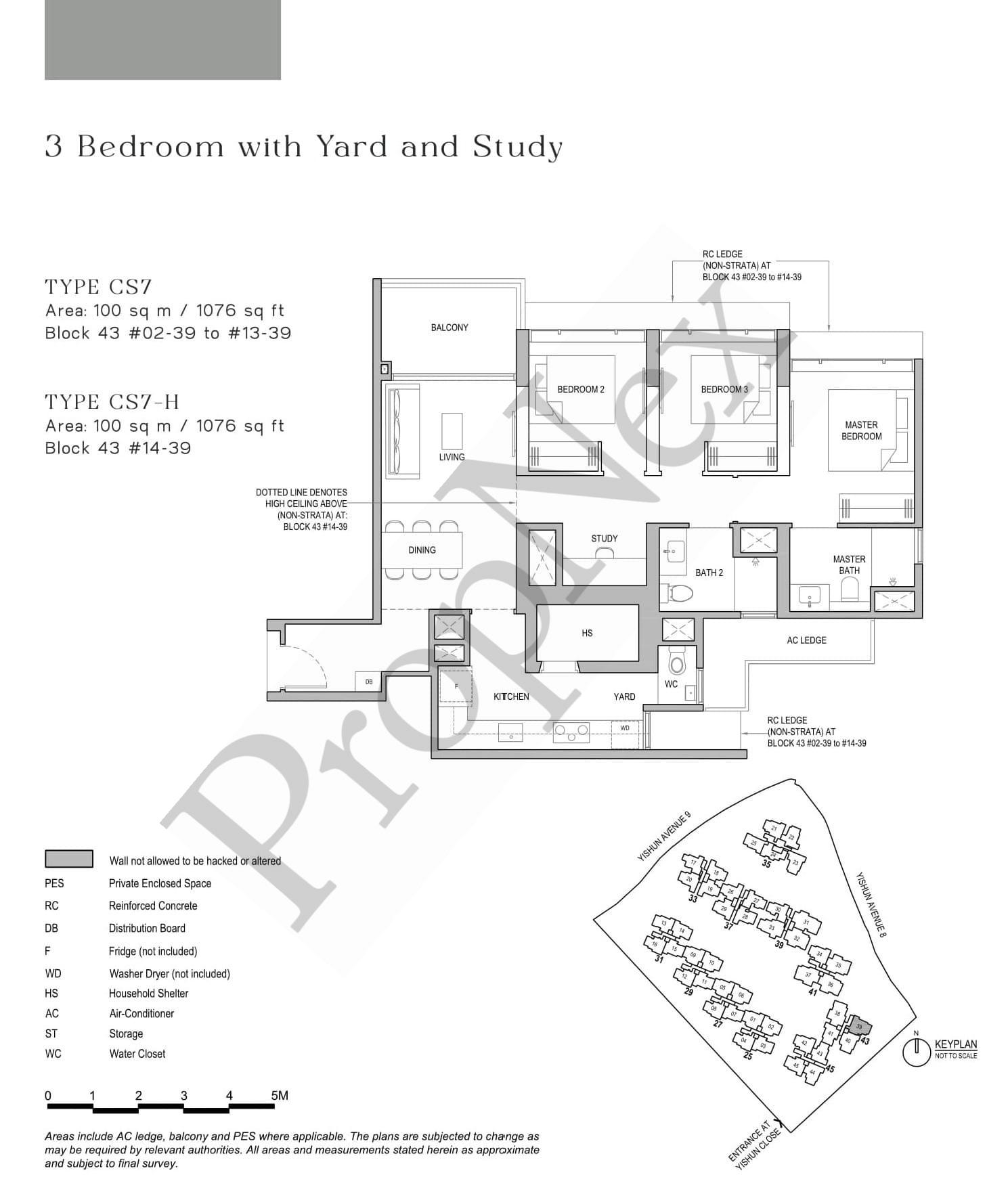 North Gaia – 3 BEDROOM+YARD+STUDY CS7