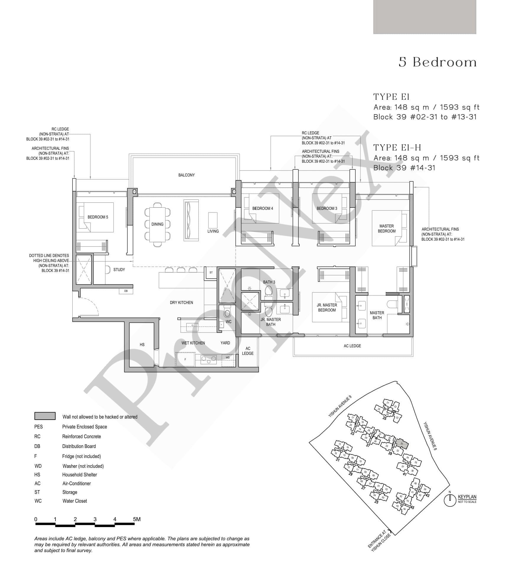 North Gaia – 5 BEDROOM E1
