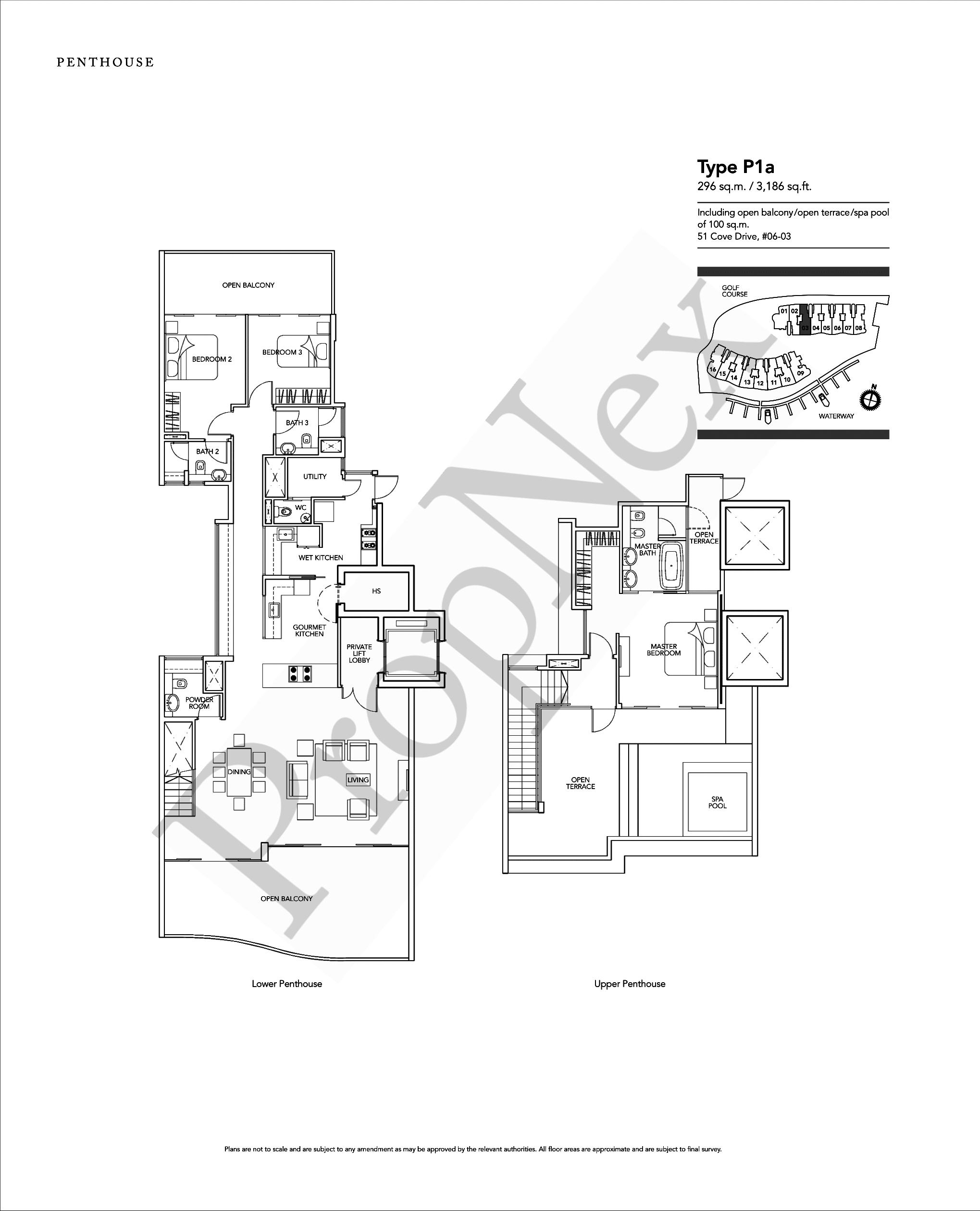 Turquoise – Penthouse P1a