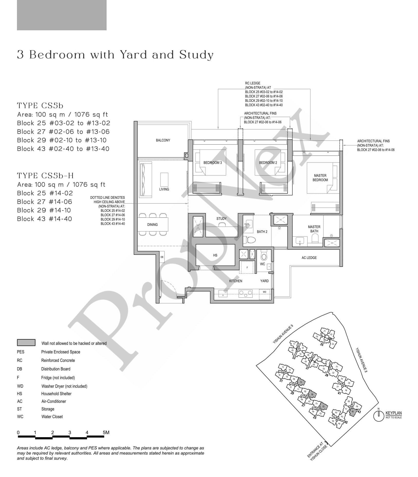 North Gaia – 3 BEDROOM+YARD+STUDY CS5b-H
