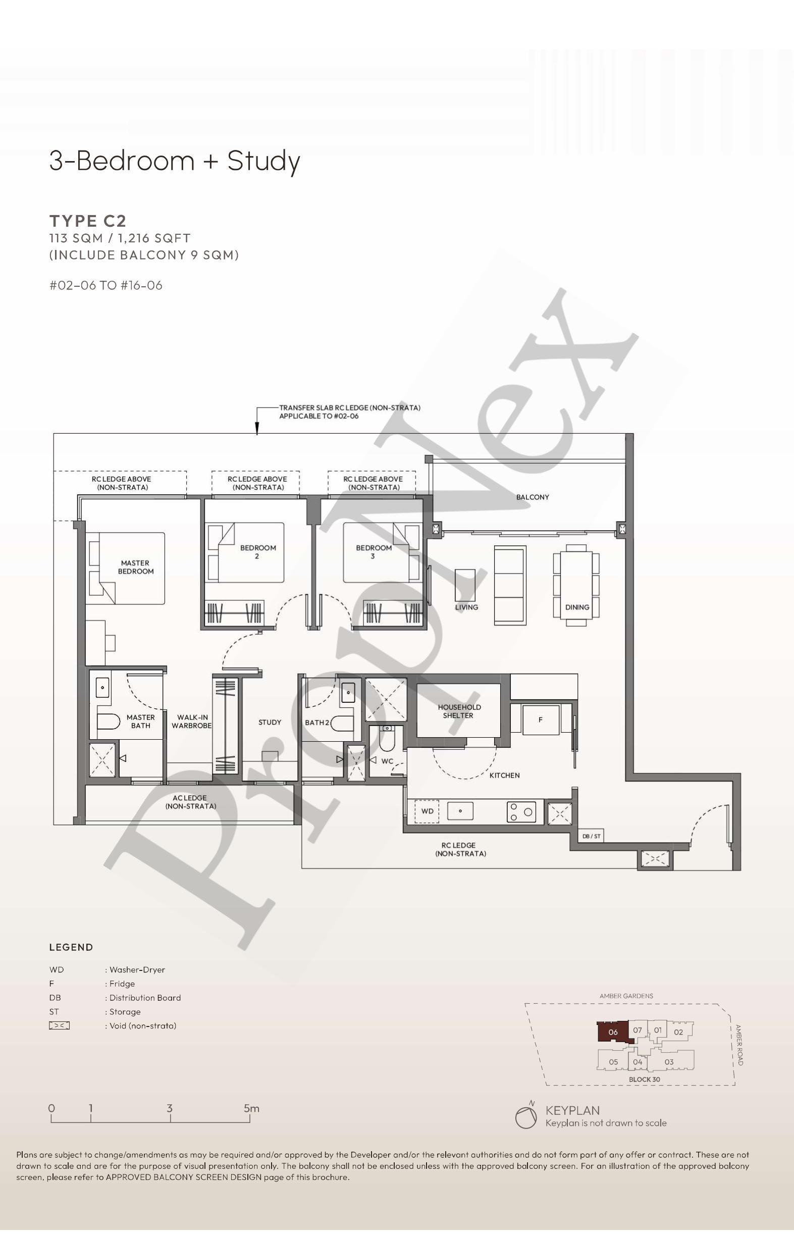 Amber House – 3-BEDROOM + With Guest Room C2