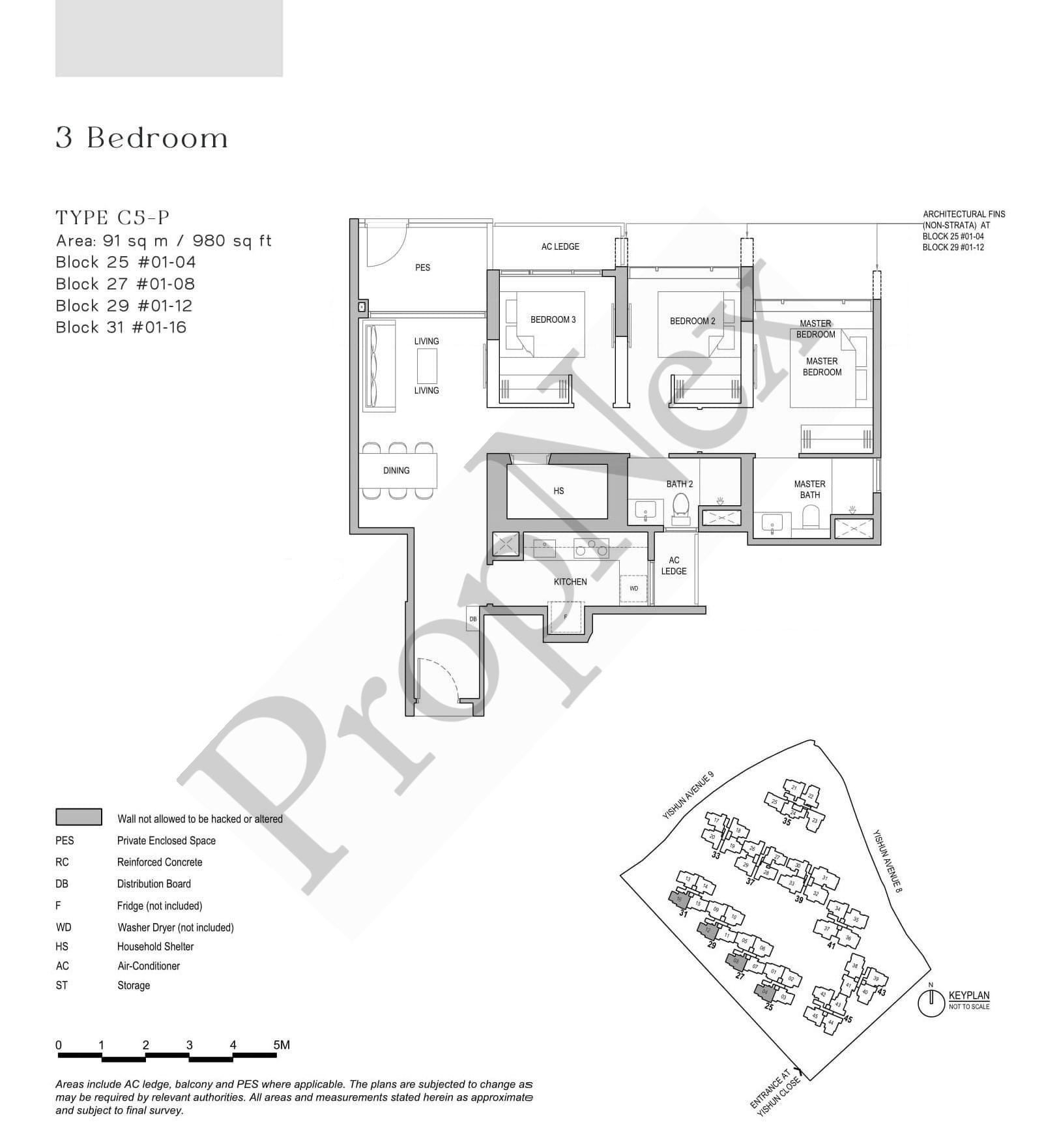 North Gaia – 3 BEDROOM C5-P