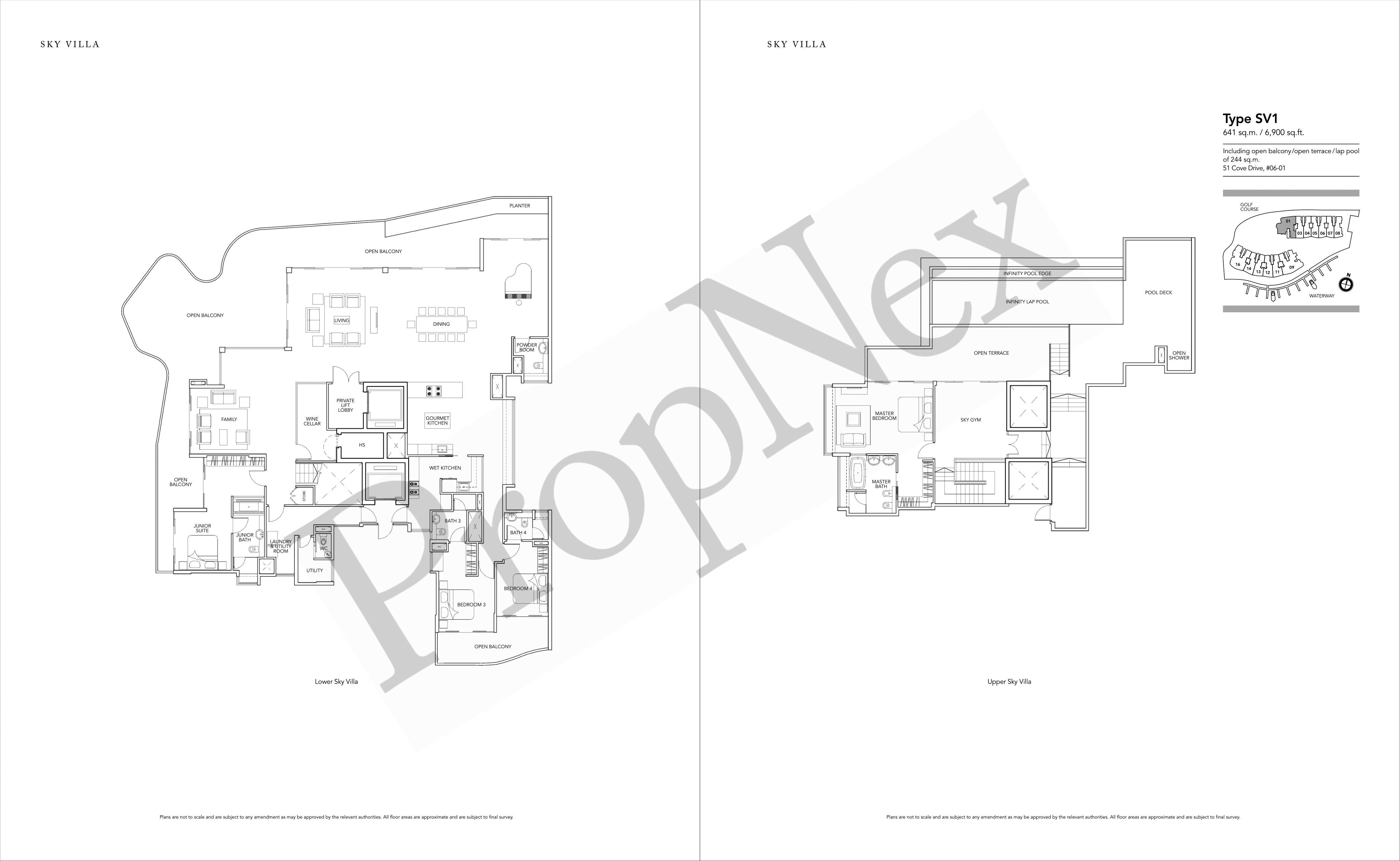 Turquoise – Sky Villa SV1