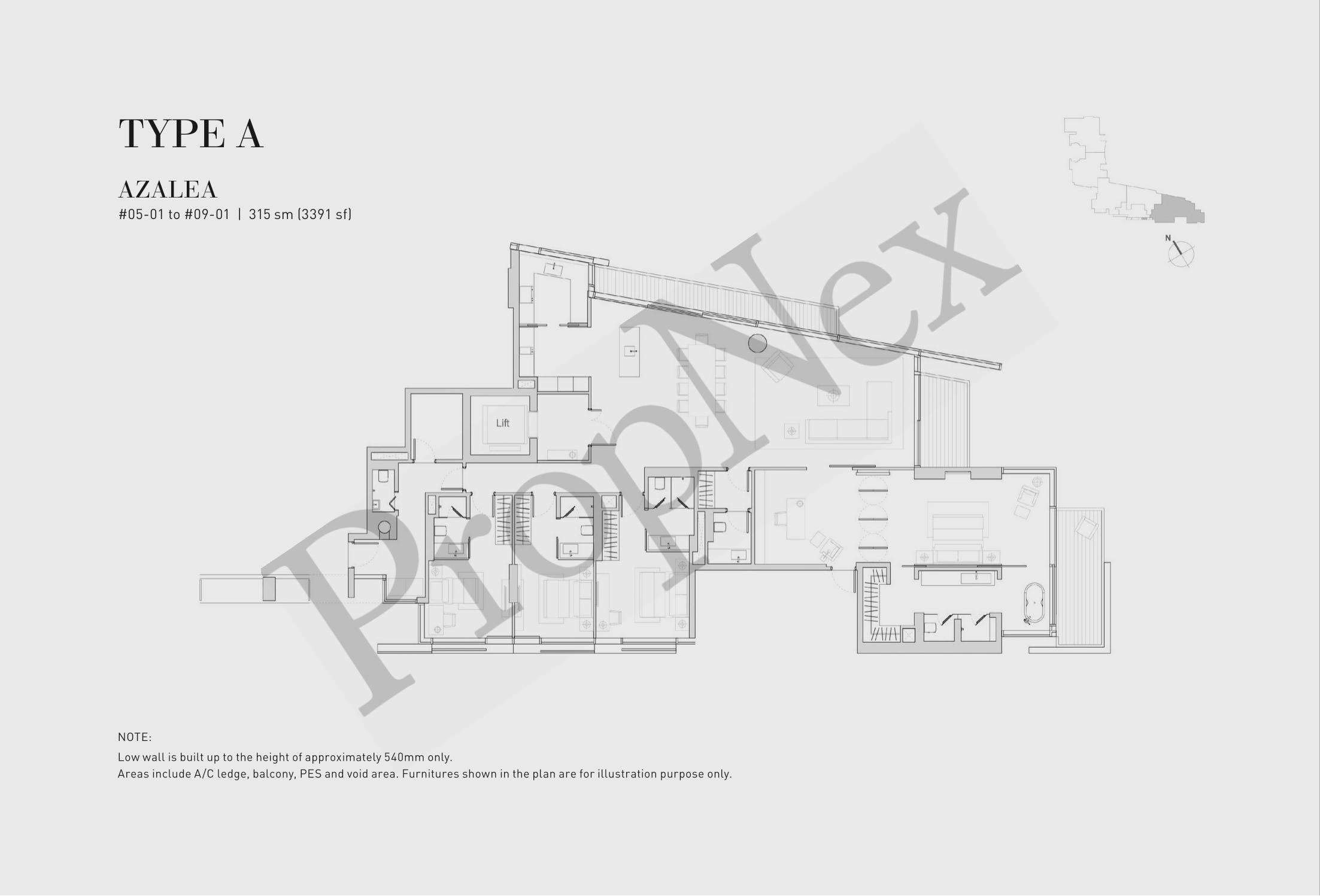 Eden Residences Capitol – 4-BEDROOM A