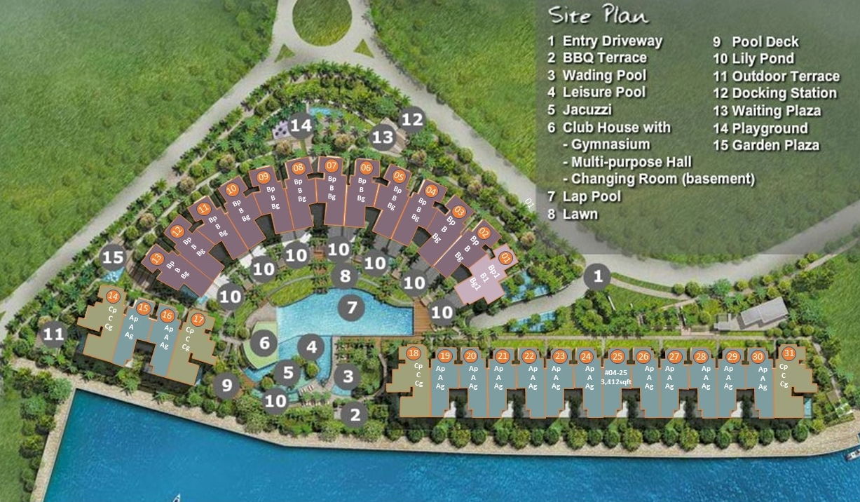 Marina Collection site plan