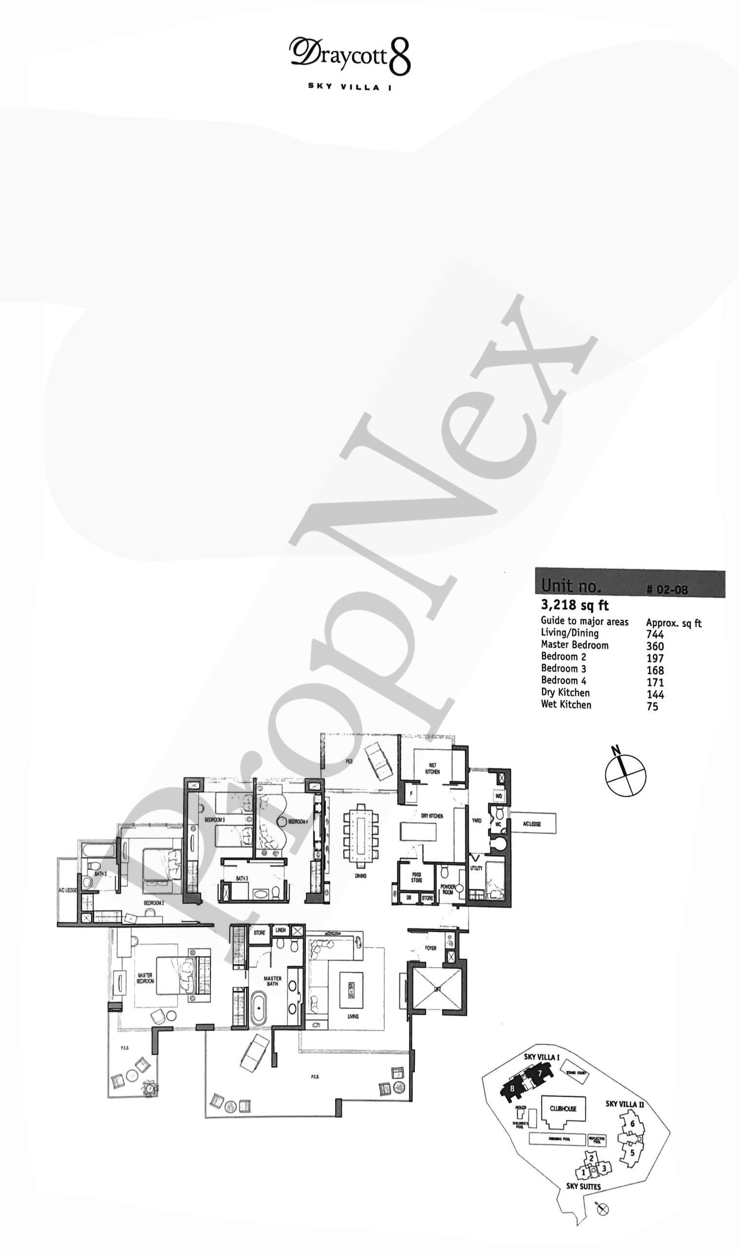Draycott 8 – 4-BEDROOM #02-08