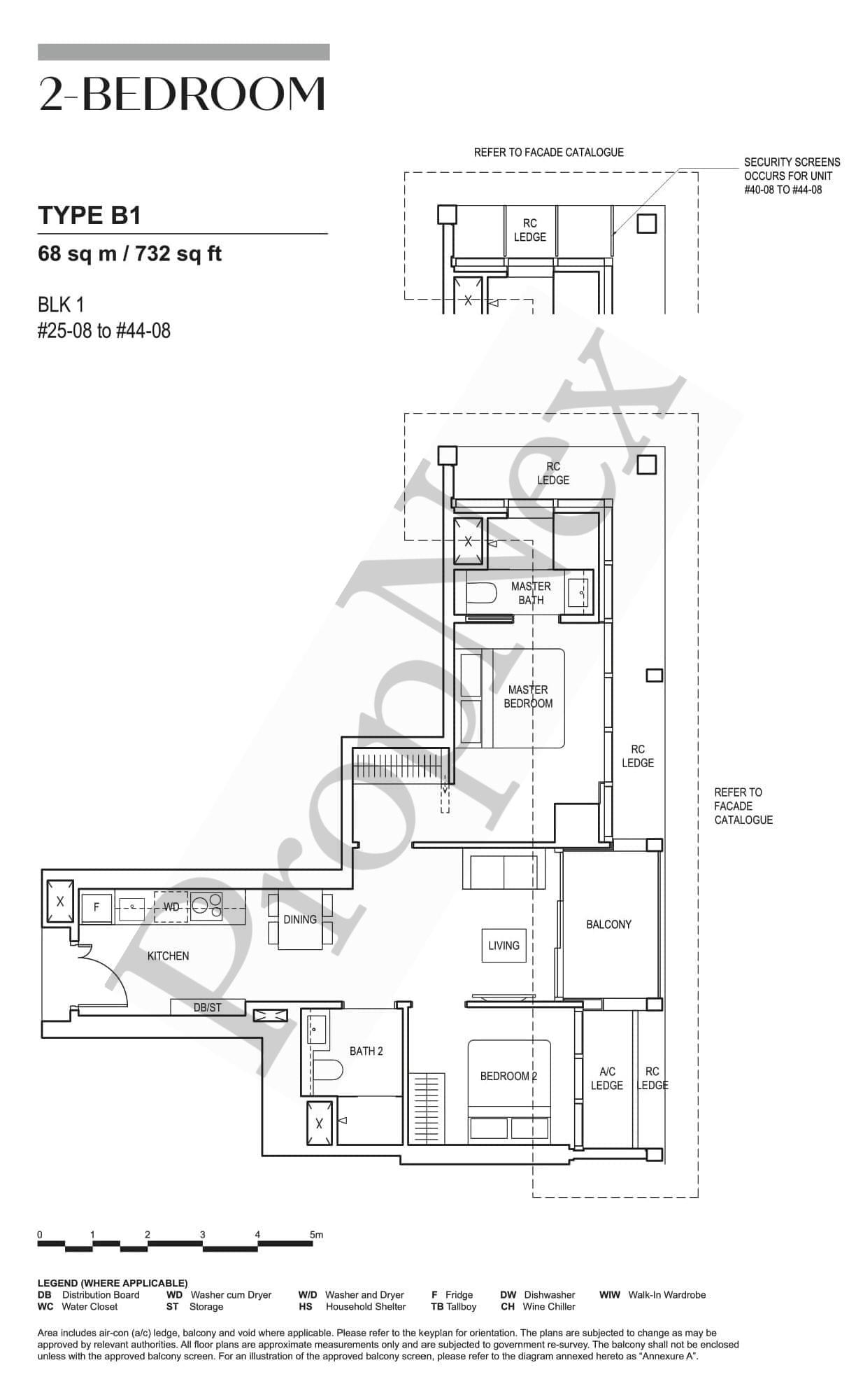 CanningHill Piers – 2-BEDROOM B1