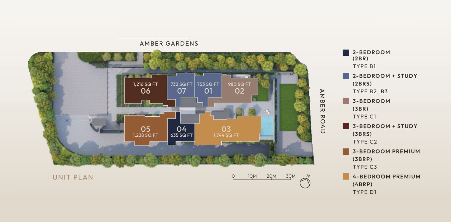 Amber House – published site plan