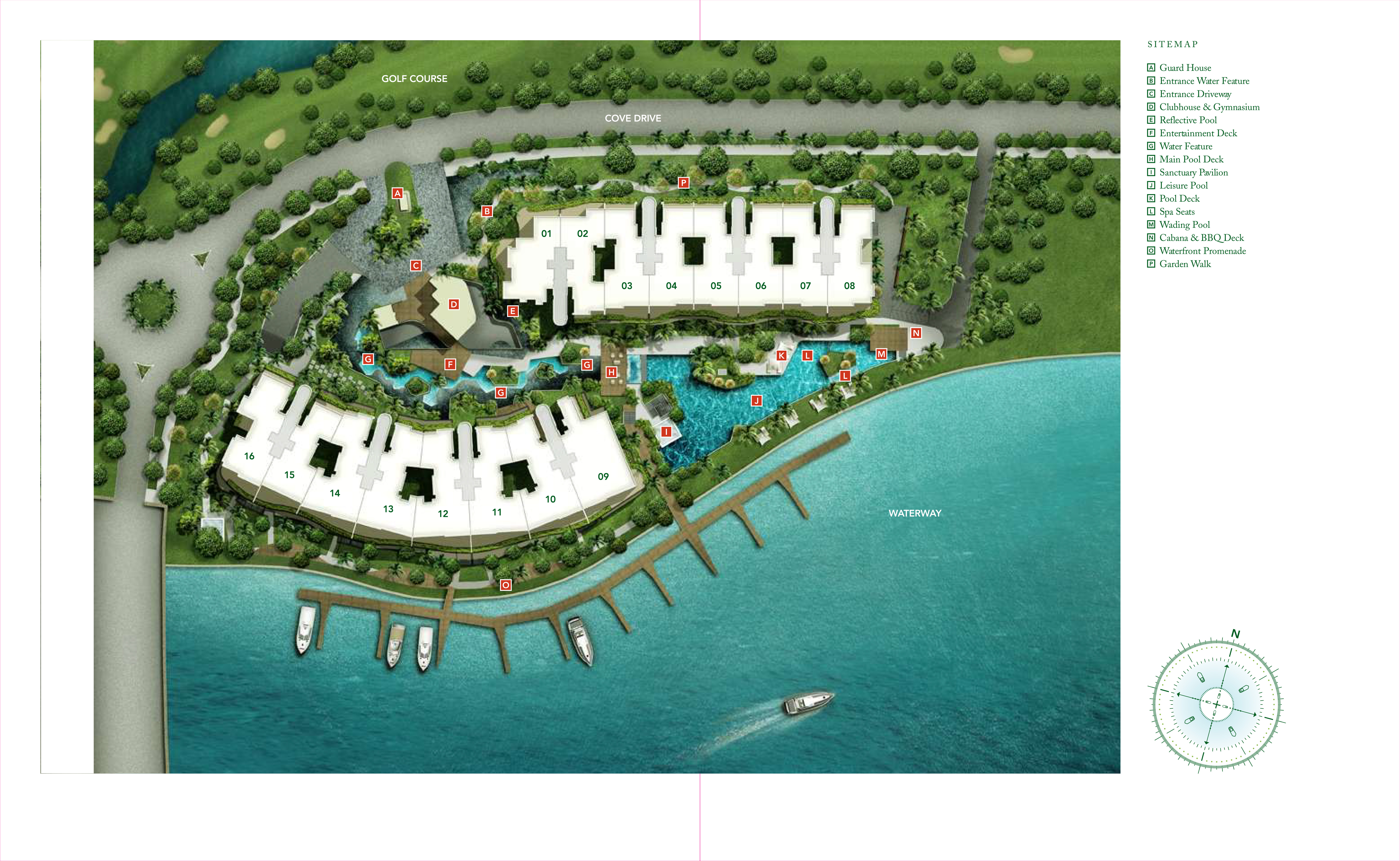 Turquoise – published site plan