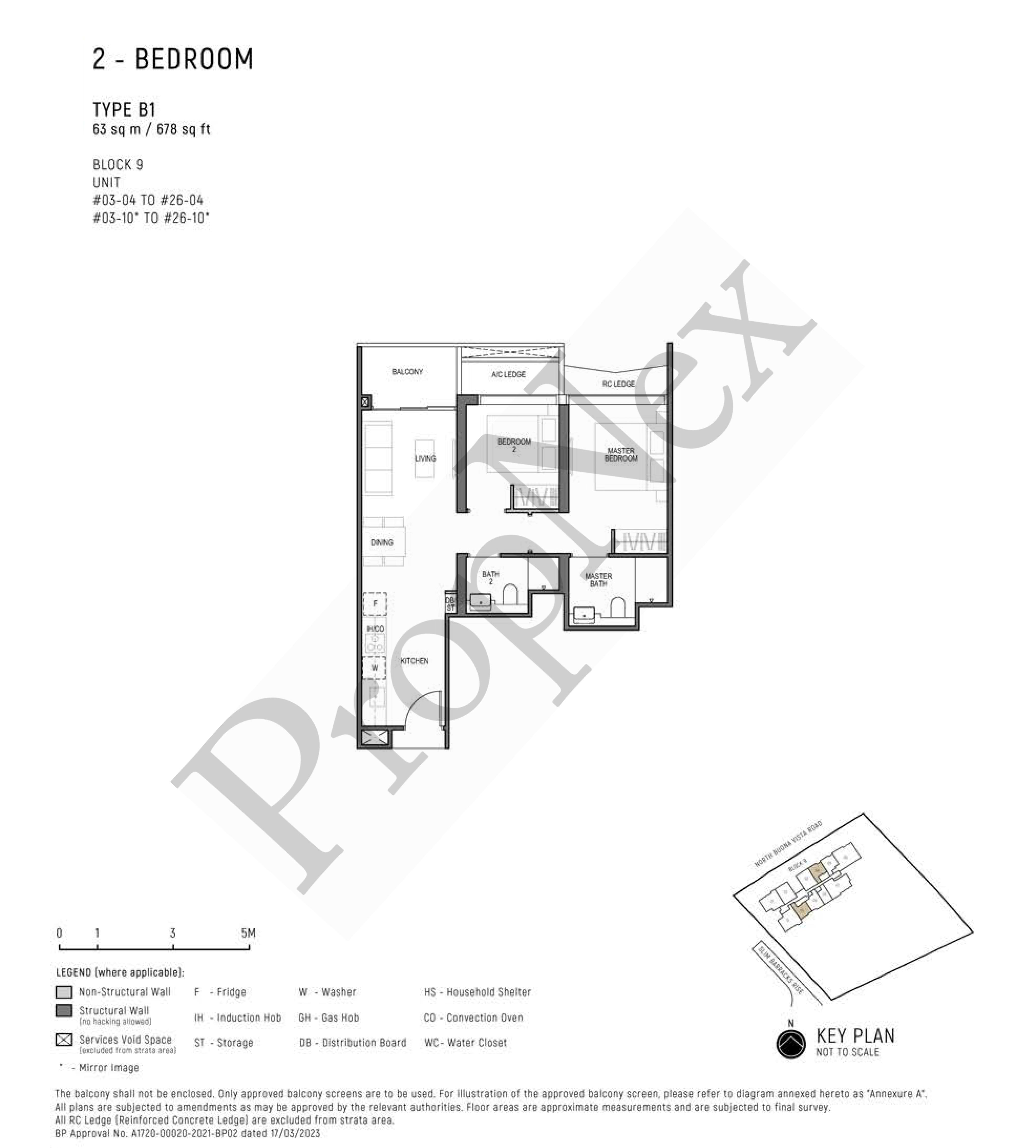 Blossoms By The Park – 2 Bedroom B1