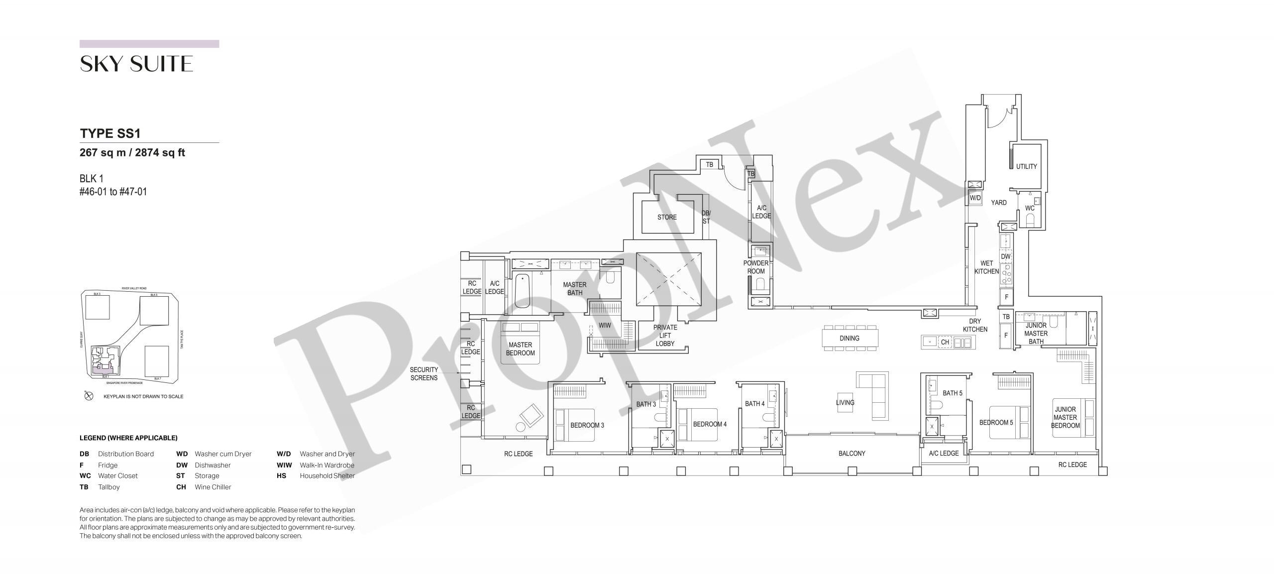 CanningHill Piers – SKY SUITE SS1
